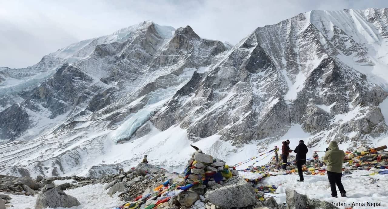 Larkey pass Manaslu