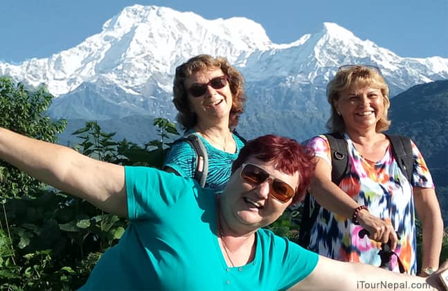 Annapurna view from Astam