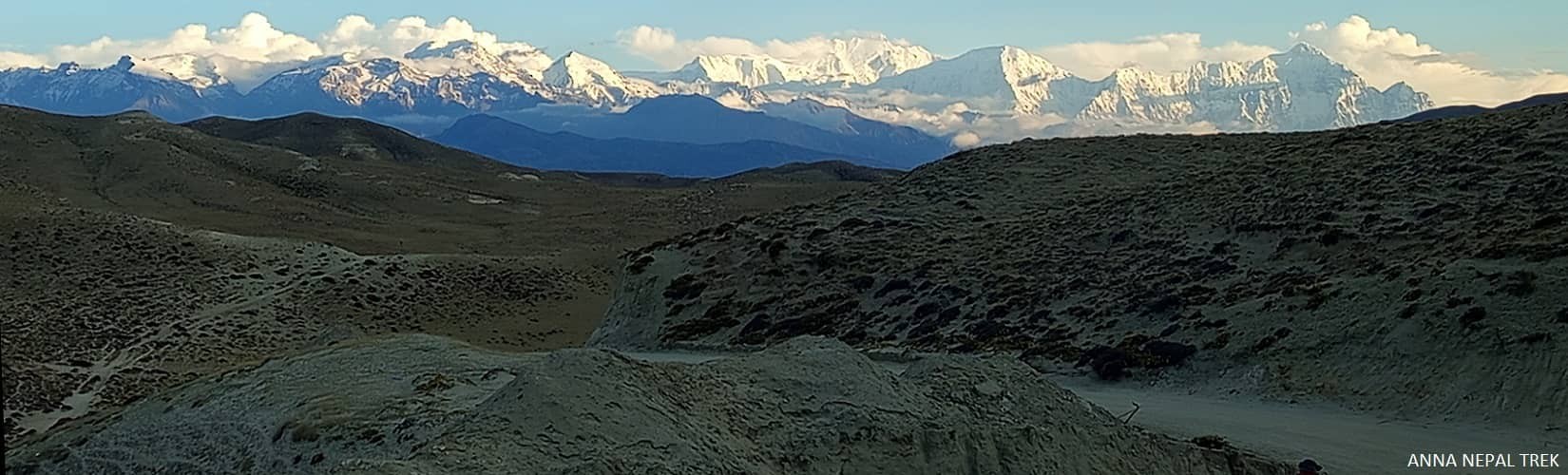 Overview of Annapurna from Mustang